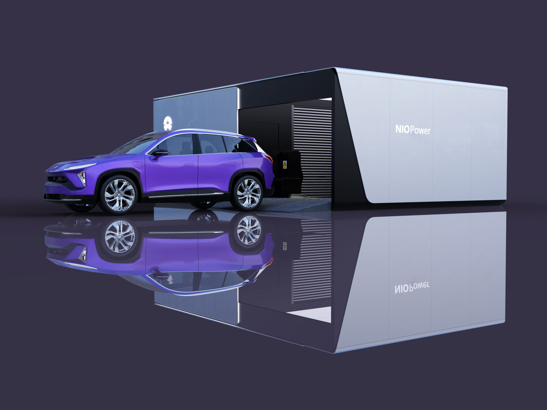 已初步形成“二横二纵”骨干换电网