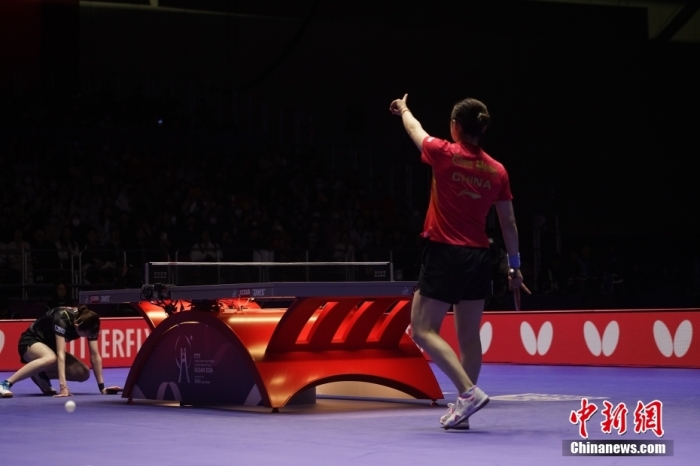 中国女乒六连胜夺冠 日本队难阻中国女队六连冠