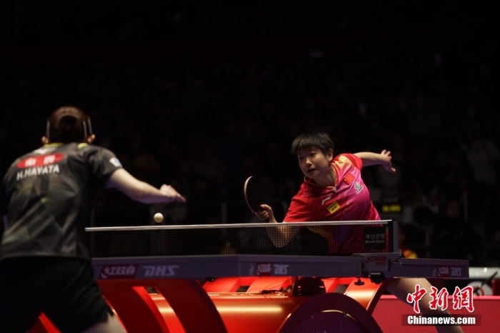 中国女乒六连胜夺冠 日本队难阻中国女队六连冠