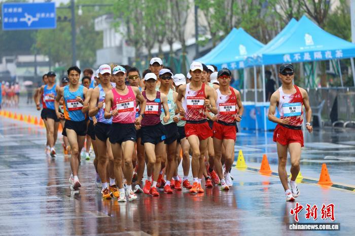 2026全国竞走大奖赛第二站黄山开赛 张光磊刘海燕