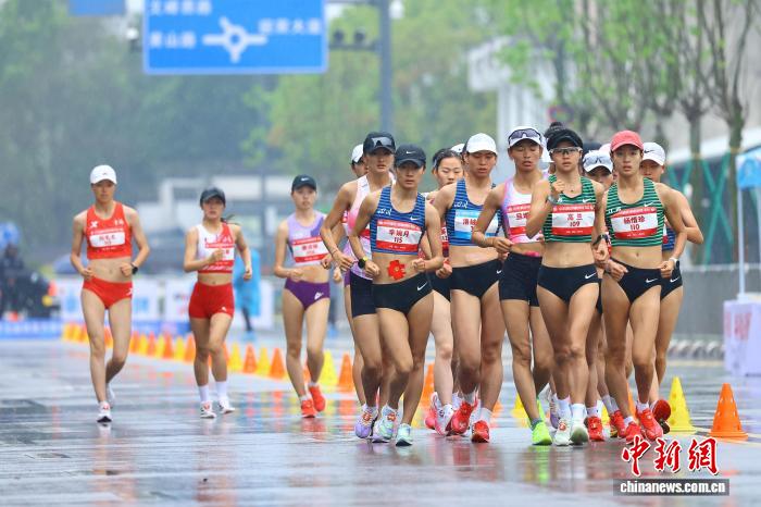 2026全国竞走大奖赛第二站黄山开赛 张光磊刘海燕