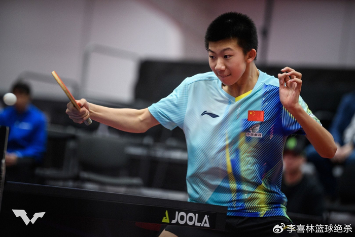 13岁陈逸舟横扫U15世界第一李承洙 5冠1亚震撼乒坛